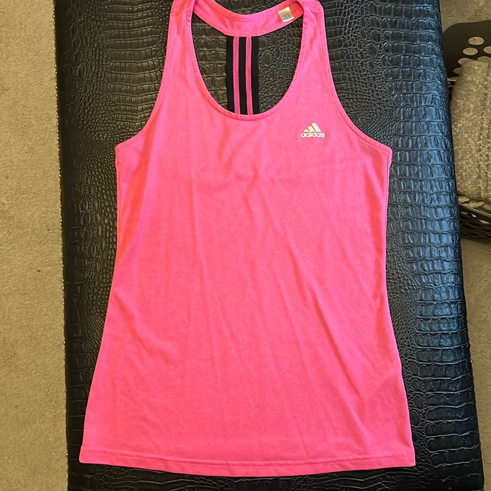Adidas Climalite Pink Women’s Razorback Tank Top Size Medium